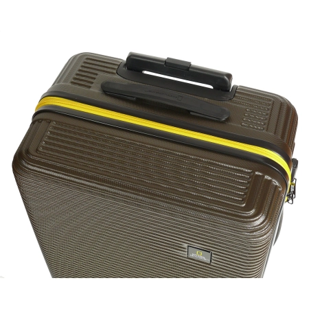 Średnia walizka National Geographic Abroad khaki 65l